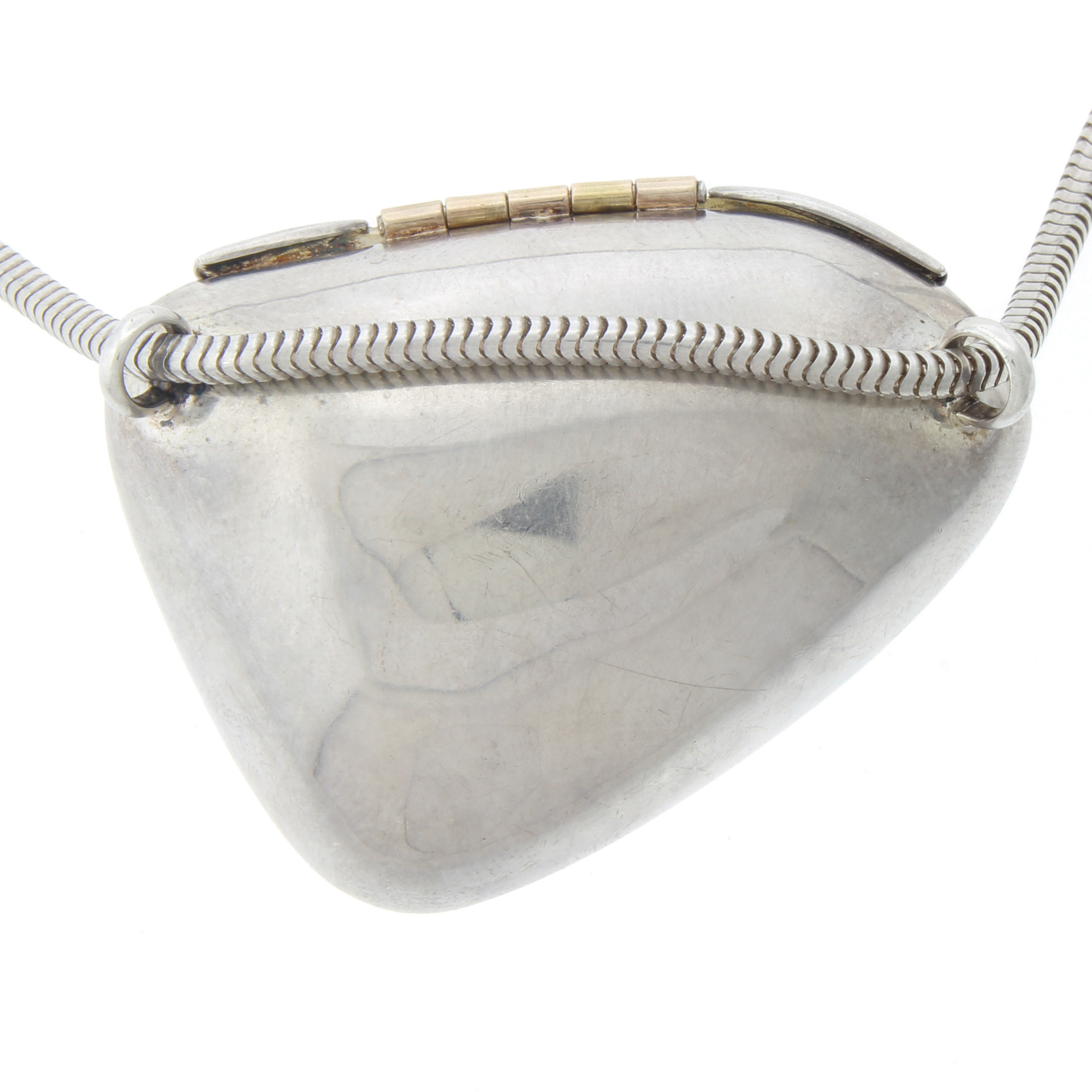 VTG Designer Signed Dated Sterling Silver 14gp Pill Box Necklace eBay